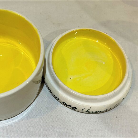 Vintage DeForest Hand Painted Adam and Eve Trinket Box Signed Dated 2003 - Picture 10 of 10